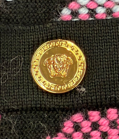 美品 ヴェルサーチ ニットスカート レディース SIZE 46 (XL) VERSACE