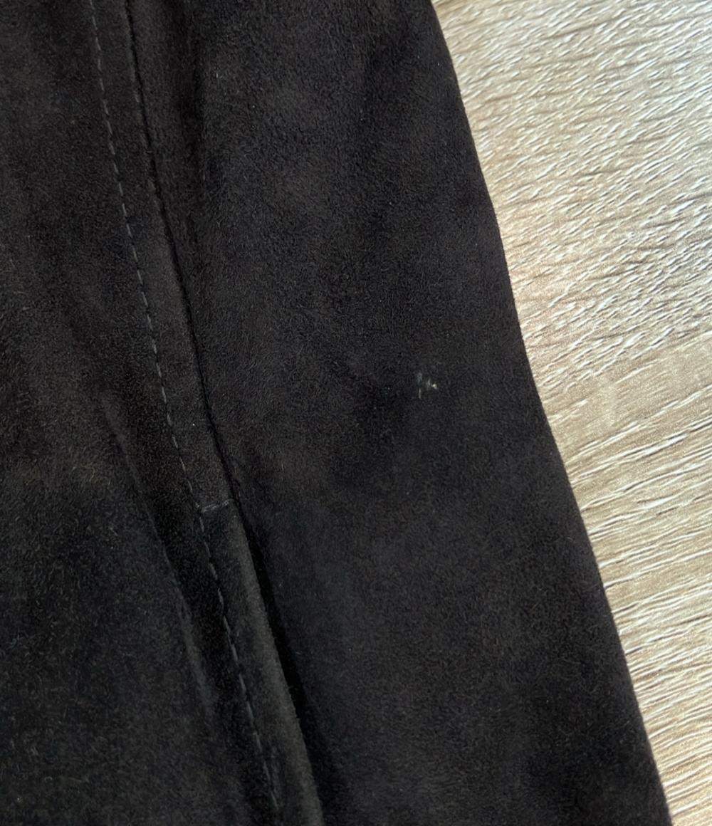 Brooks Brothers ラムレザースエード シャツジャケット オーバーサイズ  ダークブラウン メンズ SIZE L ブルックスブラザーズ