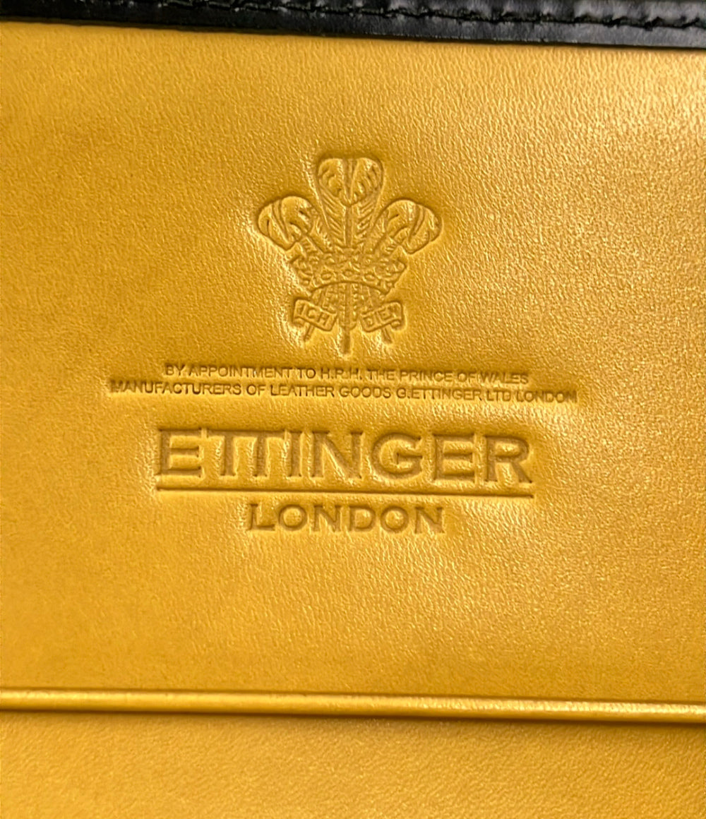 Ettinger 二つ折りカードケース 本革 メンズ エッティンガー