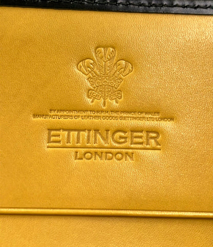 Ettinger 二つ折りカードケース 本革 メンズ エッティンガー
