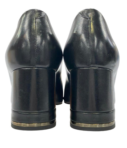 サントーニ チャンキーヒールパンプス 56731 レディース SIZE 371/2 (L) Santoni