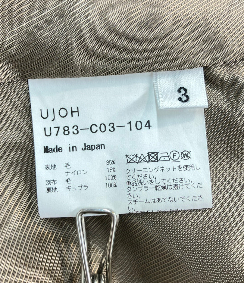 UJOH チェスターコート U783-C03-104 レディース SIZE 3 (L) ウジョー