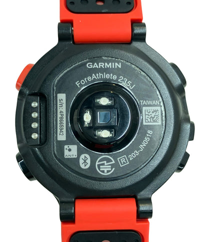美品 GARMIN スマートウォッチ 腕時計 ランニングウォッチ ForeAthlete バッテリー充電 235J レディース メンズ ガーミン