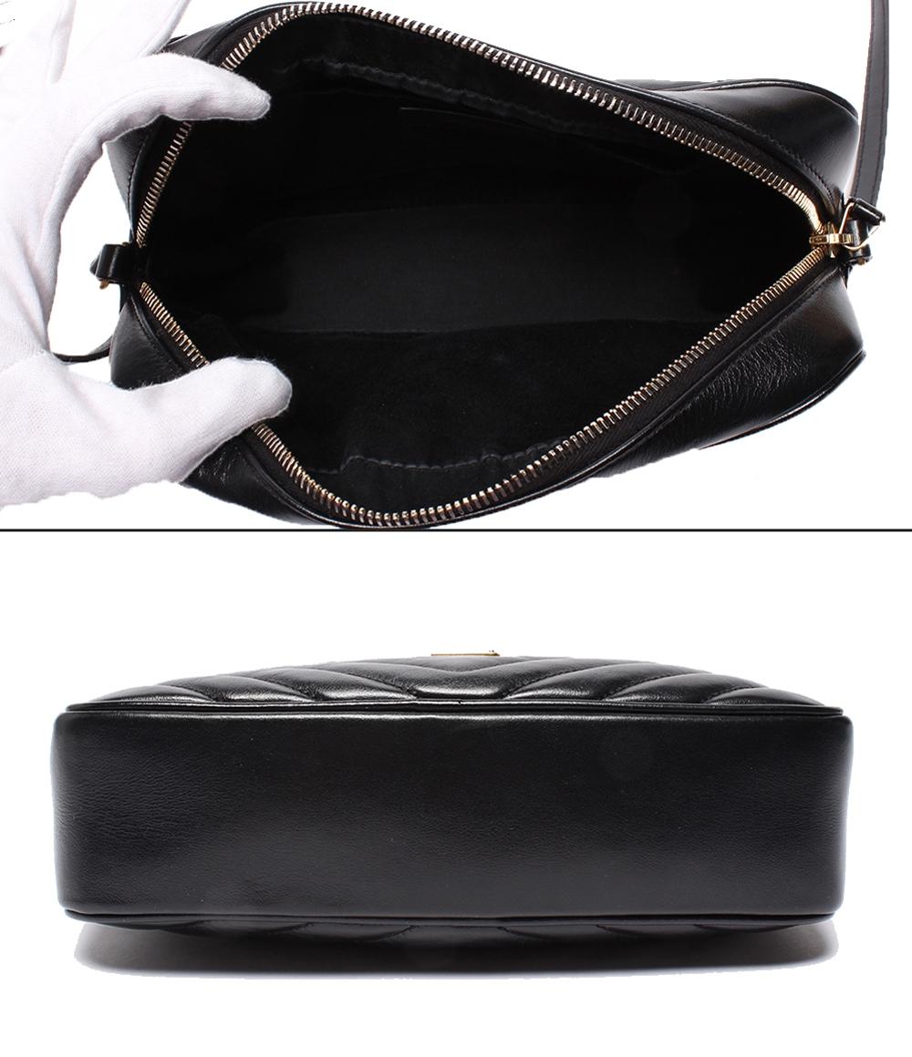 SAINT LAURENT マテラッセ V ステッチ カメラバッグ タッセル付き 楽天市場】【美品】サンローラン【YVES SAINT LAURENT】モノグラムサン