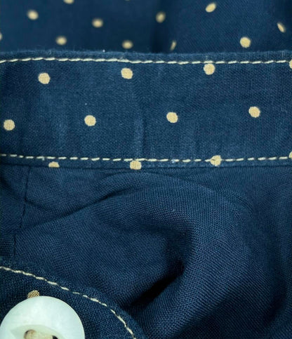 ラルフローレン 長袖ドット柄ワンピース レディース SIZE 155/80A RALPH LAUREN