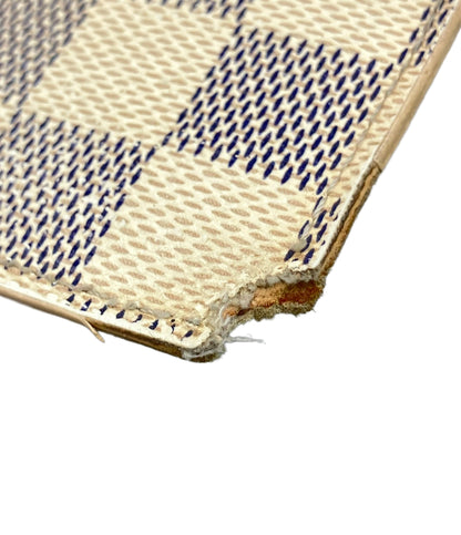 LOUIS VUITTON 長財布 ポルトフォイユ サラ ダミエ アズール N61735 レディース メンズ ルイ・ヴィトン