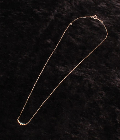 美品 ヨンドシー ネックレス K10 ダイヤ レディース 4℃