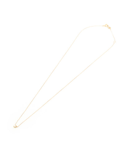 美品 STAR JEWELRY ネックレス K18 ダイヤ 0.04ct レディース スタージュエリー