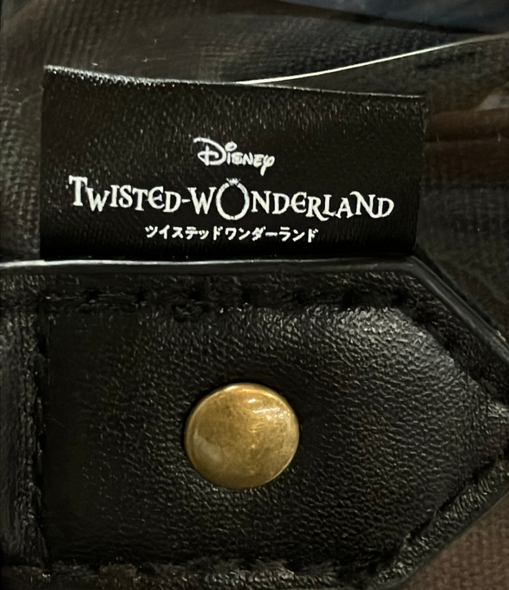 美品 ANIPLEX Disney Twisted-Wonderland 2way巾着入りクリアトートバッグ ショルダーバッグ フロイド・リーチ レディース アニプレックス