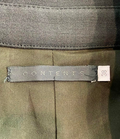 コンテンツ テーラードジャケット レディース SIZE 38 (M) CONTENTS