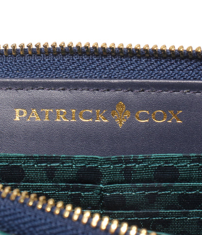 美品 PATRICK COX L字ファスナー長財布 レディース メンズ パトリックコックス