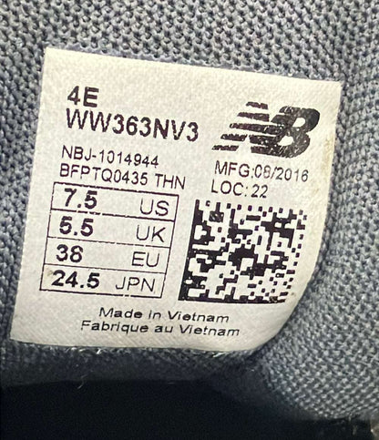 NEW BALANCE ローカットスニーカー サイドジップ WW363NV3 レディース SIZE 24.5 (L) ニューバランス