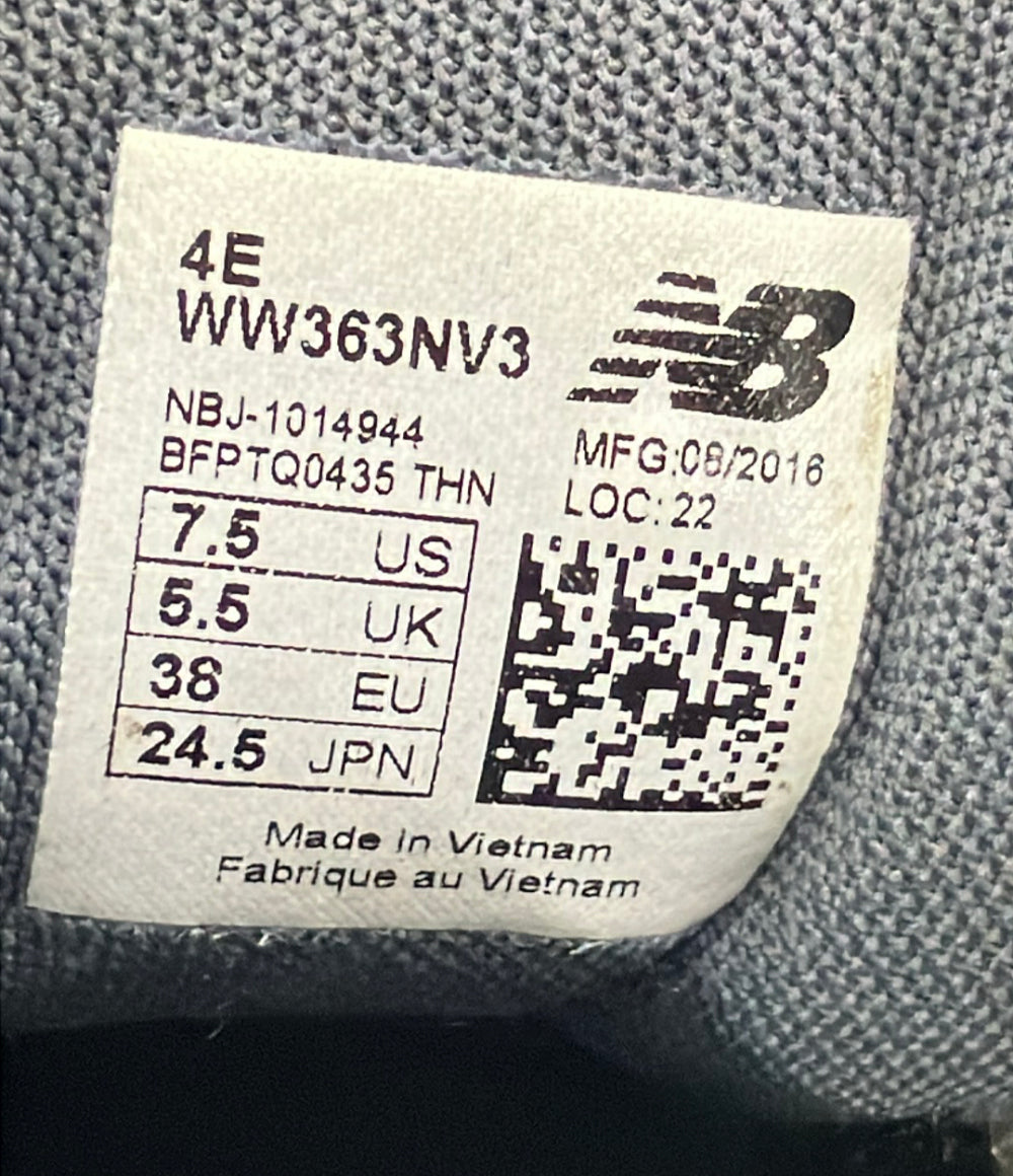 NEW BALANCE ローカットスニーカー サイドジップ WW363NV3 レディース SIZE 24.5 (L) ニューバランス