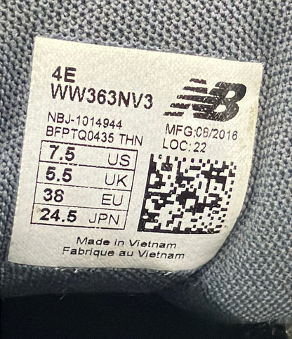 NEW BALANCE ローカットスニーカー サイドジップ WW363NV3 レディース SIZE 24.5 (L) ニューバランス