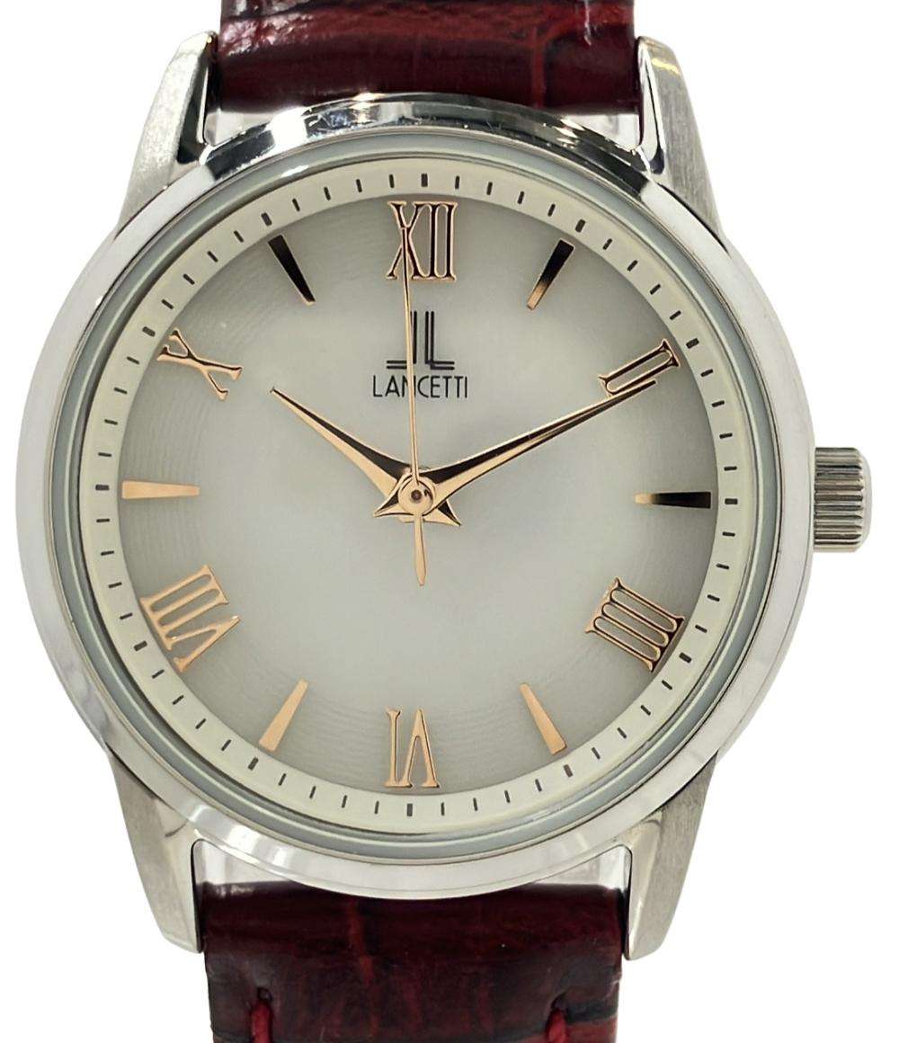ランチェッティ 腕時計 ソーラー ホワイト LT-6864 レディース LANCETTI