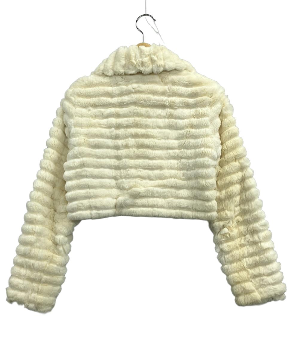 キスミス ファージャケット ラビット レディース SIZE F (M) Xmiss