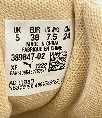 美品 プーマ ローカットスニーカー 厚底 389847-02 レディース SIZE 24.0 (L) PUMA