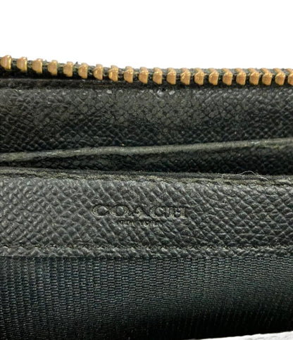 COACH ラウンドファスナー長財布 ミニシグネチャー 52456 レディース コーチ