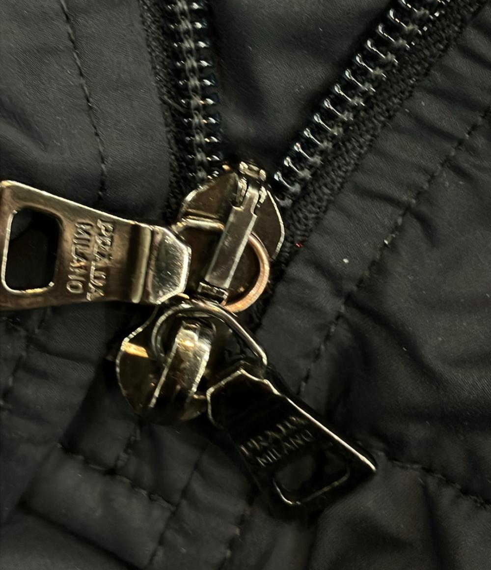 PRADA SPORTS 中綿ナイロンジャケット トラックジャケット ラバーロゴ