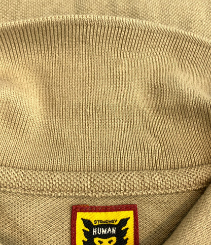 HUMAN MADE 半袖 ポロシャツ メンズ SIZE L ヒューマンメード