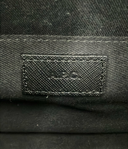 A.P.C. ショルダーバッグ 斜め掛け レザー レディース アーペーセー