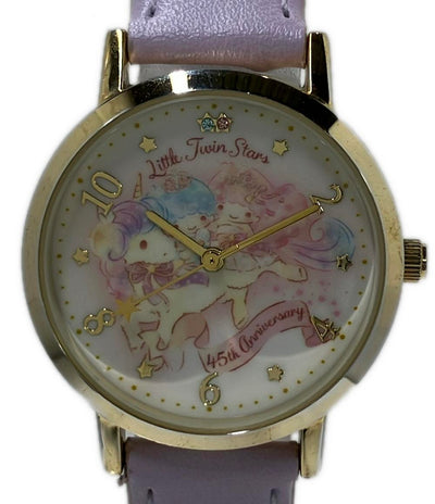 SANRIO 腕時計 Little Twin Stars 45th anniversary クオーツ レディース サンリオ