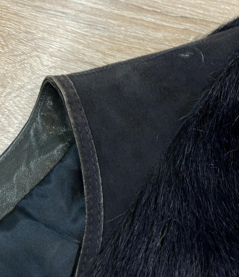 エンポリオ・アルマーニ レザーコート レディース SIZE TG 42 (XL) Emporio Armani