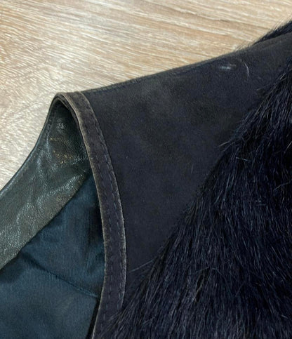 エンポリオ・アルマーニ レザーコート レディース SIZE TG 42 (XL) Emporio Armani