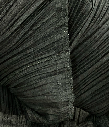 PLEATS PLEASE レイヤードスリットワイドプリーツパンツ レディース SIZE 02 プリーツプリーズ