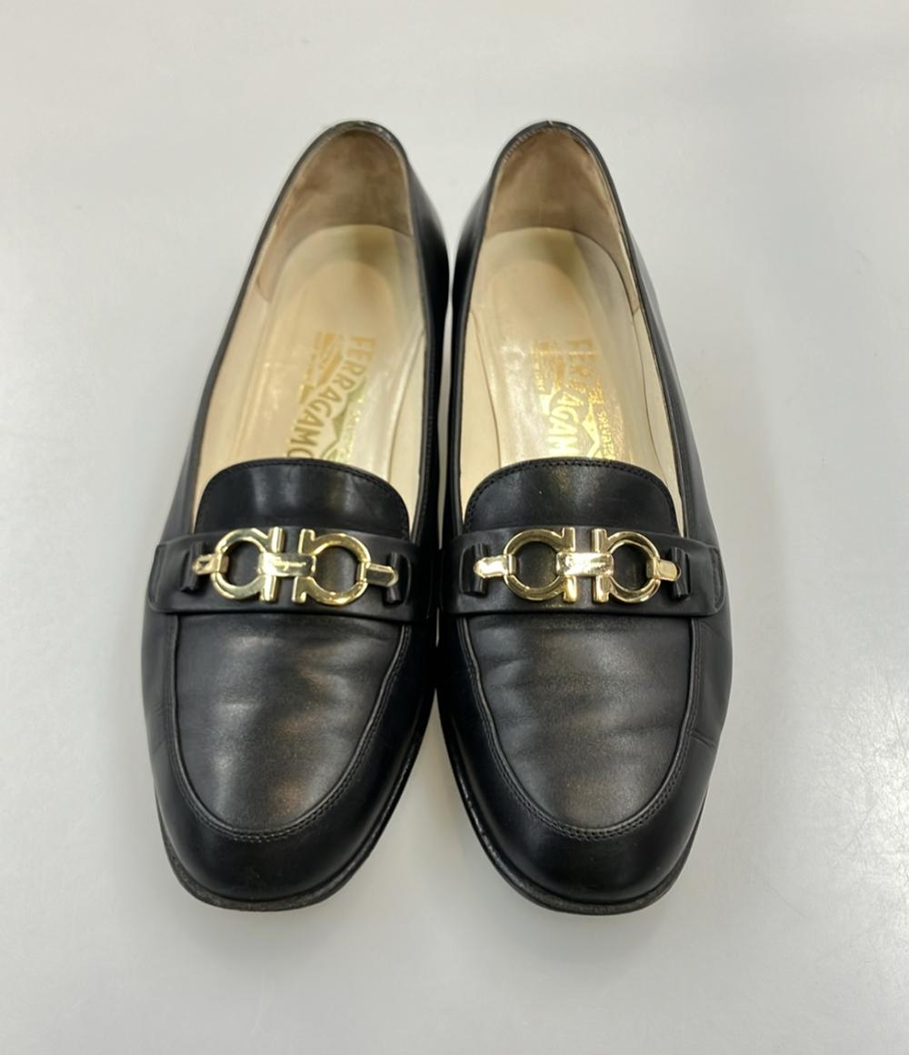 Salvatore Ferragamo ローファー ガンチーニ レディース SIZE 7 1/2 D (25cm) サルヴァトーレフェラガモ