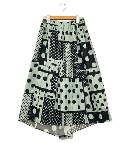 美品 グレースクラス キカドットプリーツスカート レディース SIZE 36 (S) GRACE Class