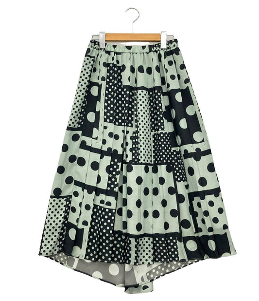 美品 グレースクラス キカドットプリーツスカート レディース SIZE 36 (S) GRACE Class