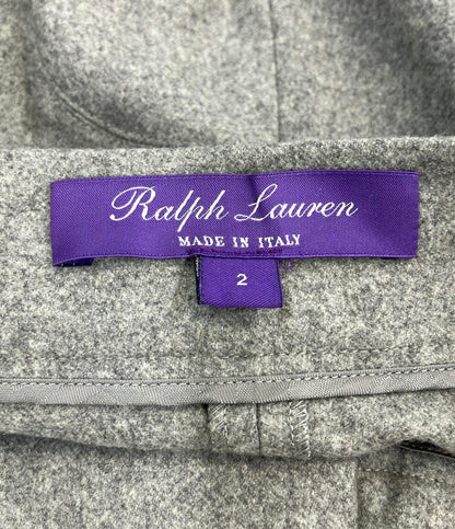 美品 RALPH LAUREN PURPLE LABEL ハリソンズ フランネル ジョッパーパンツ レディース SIZE 2 (M) ラルフローレンパープルレーベル