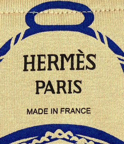 美品 HERMES ファンタジー・デトリエ 半袖 Tシャツ 3E4622DM レディース SIZE 34 エルメス