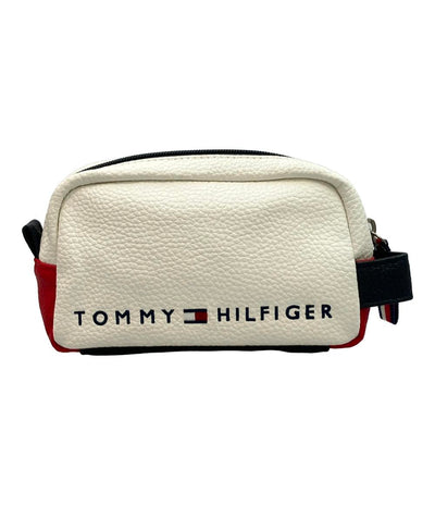 美品 TOMMY HILFIGER ポーチ メンズ レディース トミーヒルフィガー