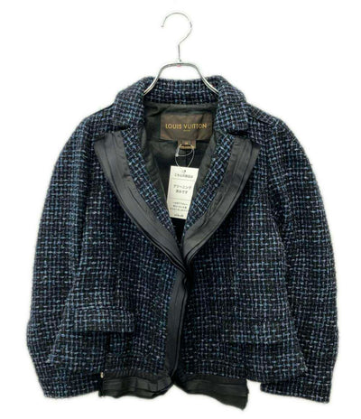 LOUIS VUITTON ツイード ジャケット レディース SIZE 36 (S) ルイ・ヴィトン