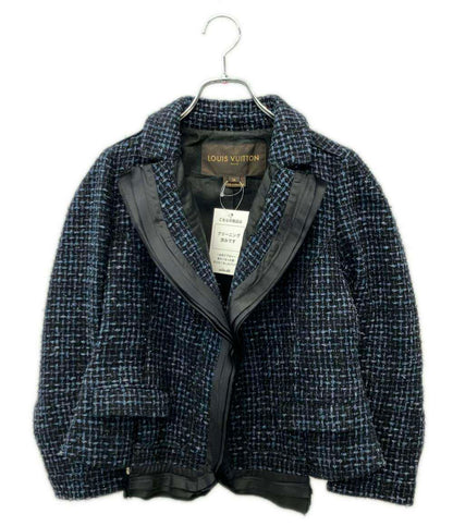 LOUIS VUITTON ツイード ジャケット レディース SIZE 36 (S) ルイ・ヴィトン