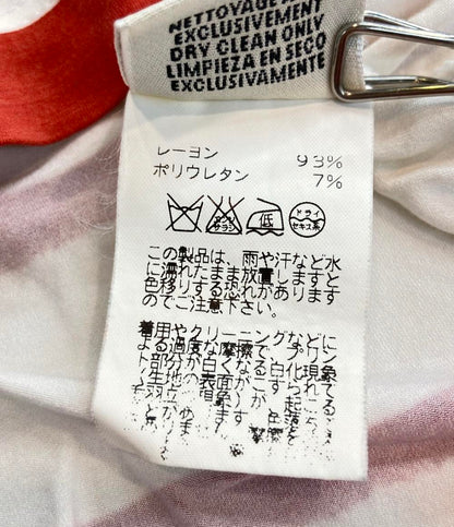 エルメス 半袖Tシャツ ボーダー柄 レディース SIZE SM HERMES