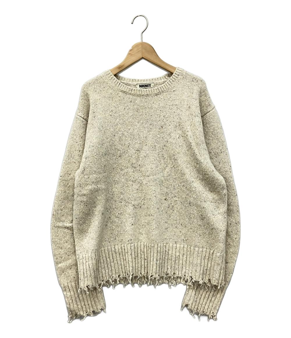 美品 ンニット 長袖ニット レディース SIZE 2 (L) NKNIT