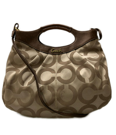 COACH 2wayハンドバッグ ショルダーバッグ オプアート 14058 レディース コーチ
