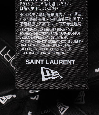 美品 SAINT LAURENT NEW ERA キャップ アジャスター YCL361000 メンズ レディース SIZE 56-62 サンローラン ニューエラ