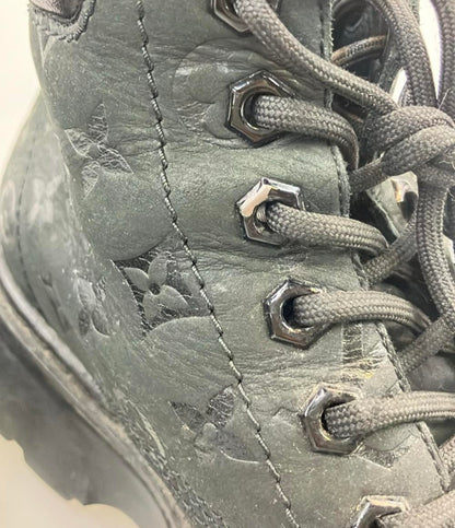 LOUIS VUITTON ショートブーツ モノグラムヌバック ボールドライン ×NBA メンズ SIZE 7 1/2 (26.5cm) ルイ・ヴィトン