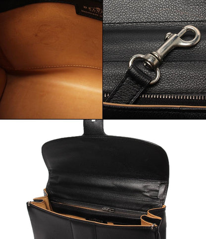 DELVAUX 2wayハンドバッグ ショルダーバッグ 斜め掛け シルバー金具 ブリヨンMM レディース デルヴォー