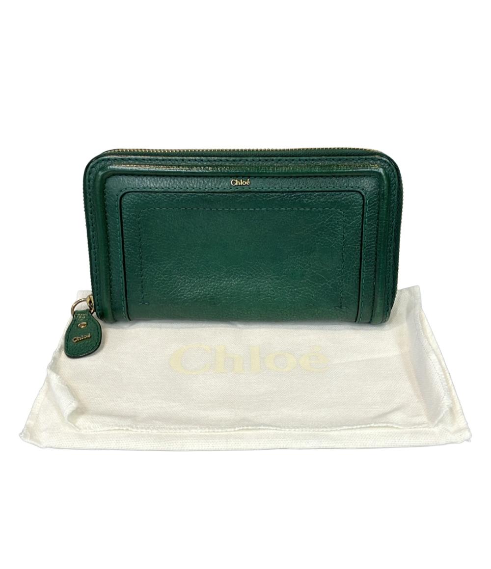 クロエ ラウンドファスナー長財布 レディース Chloe