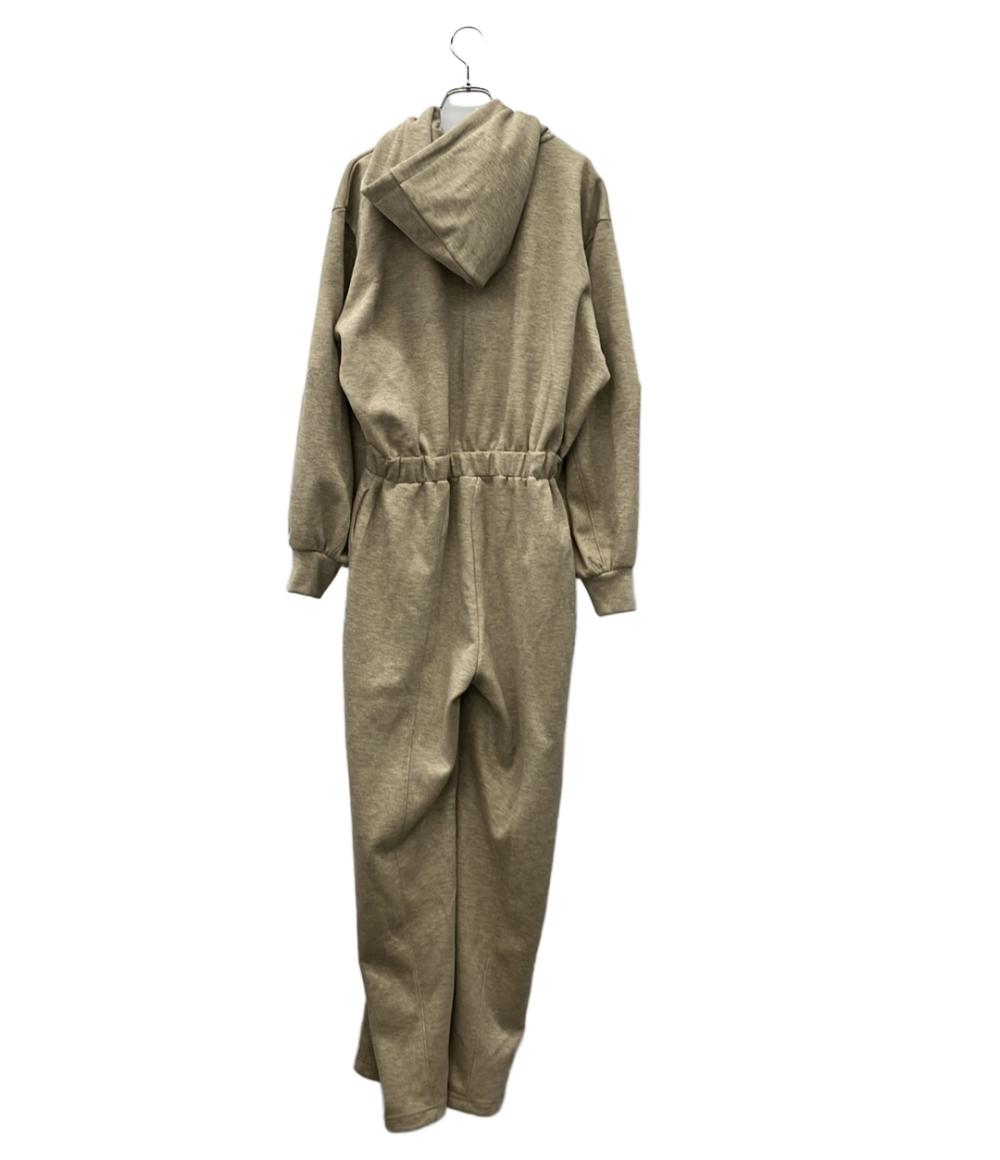 CLANE オールインワン フーディー付き つなぎ 25AW ジップ HOODED SWEAT ALL IN ONE 19112-5282 レディース SIZE 1 (S) クラネ