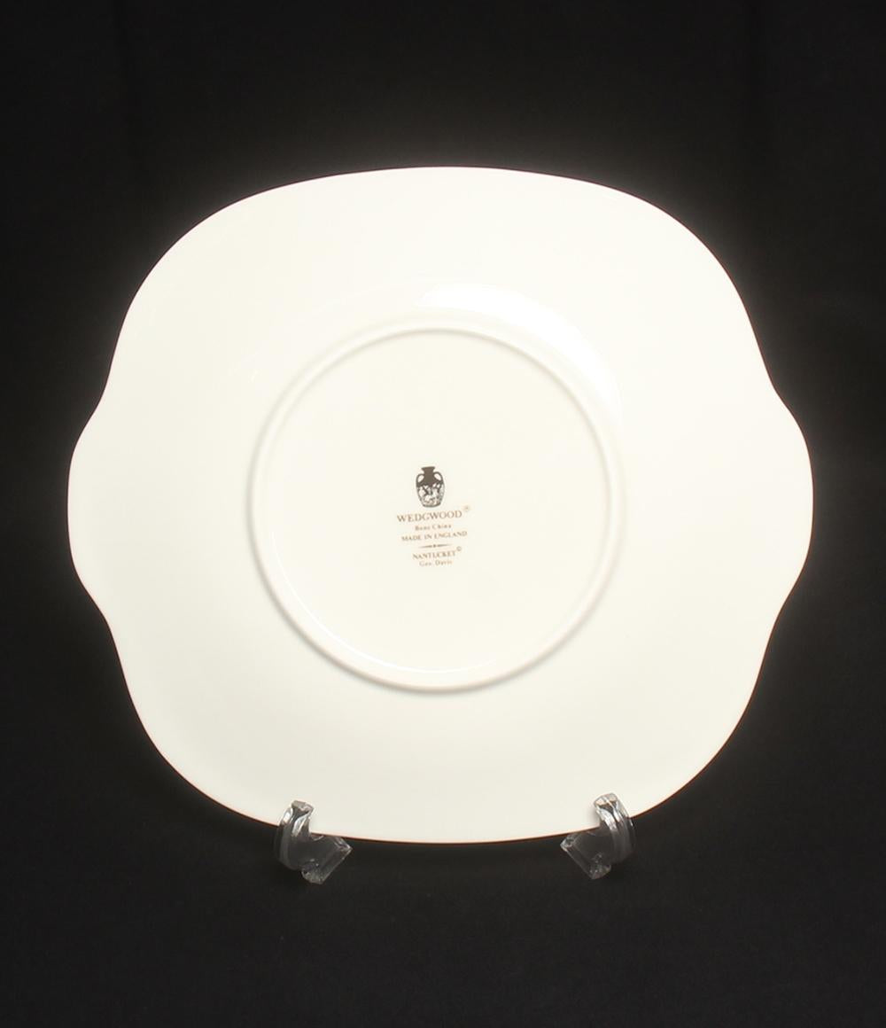 美品 ウェッジウッド B＆Bプレート 皿 26cm ナンタケット WEDGWOOD