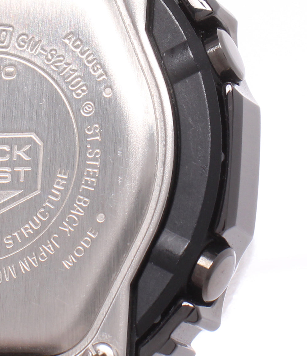 CASIO 腕時計 メタルカバード G-SHOCK クオーツ ブラック メンズ カシオ