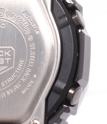 CASIO 腕時計 メタルカバード G-SHOCK クオーツ ブラック メンズ カシオ