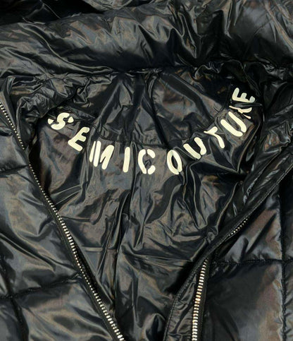 美品 セミクチュール 中綿フードジャケット レディース SIZE 38 (S) SEMI COUTURE