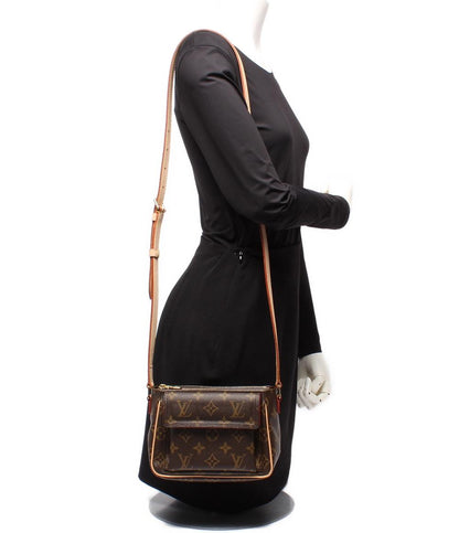 美品 LOUIS VUITTON ショルダーバッグ 肩掛け 斜め掛け ヴィバシテPM モノグラム M51165 レディース ルイ・ヴィトン